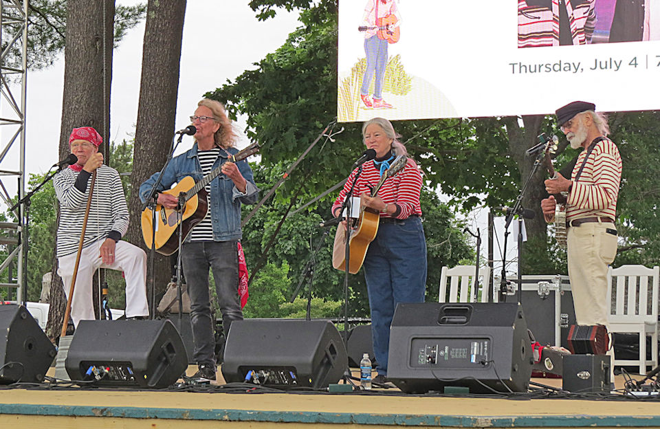 Roll and Go Performing at the Oyster Festival in Freeport, Maine, in 2024.